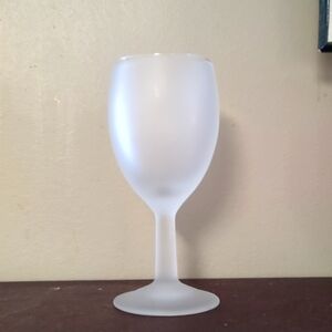 Made in France Frosted Glass Goblet - Replacement